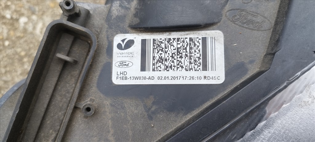 Ford Focus Mk3 bal oldali fényszóró  f1eb13w030ad 5. kép