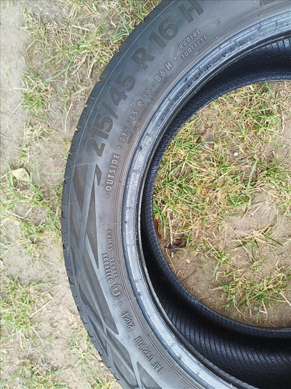  215/45 16" használt Continental nyári gumi 4. kép