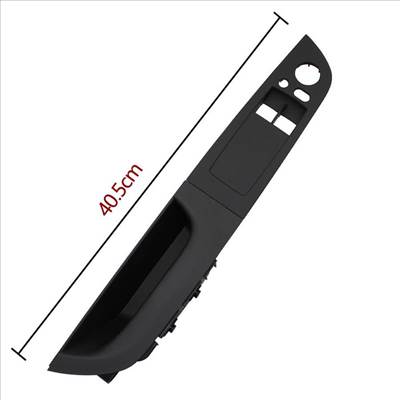 BMW E92 vezető (bal) oldali ajtóbehúzó, kapaszkodó + kapcsolókonzol Fekete