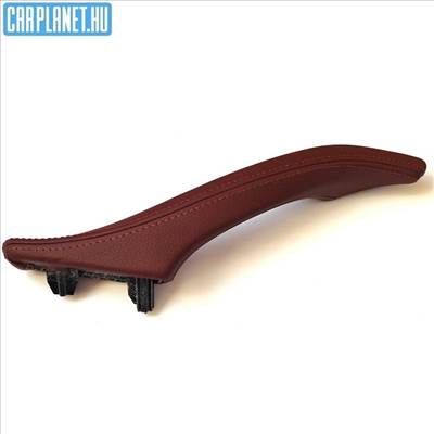 BMW F10 F11 F18 ajtóbehúzó, kapaszkodó belső+külső bőrözött fahéjbarna bal