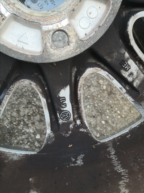 Volkswagen gyári 15-ös alufelnik 5x112-es 5. kép