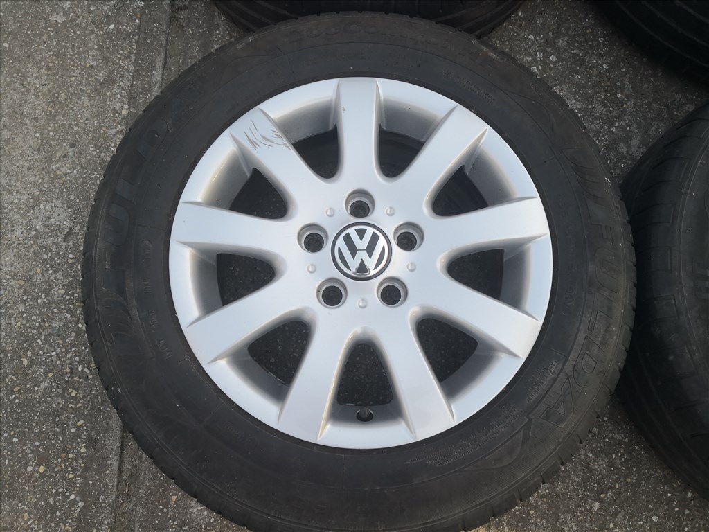 Volkswagen gyári 15-ös alufelnik 5x112-es 4. kép
