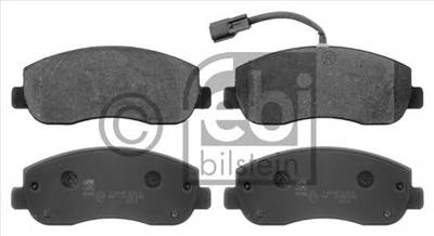FEBI BILSTEIN 16845 - fékbetét NISSAN OPEL RENAULT VAUXHALL