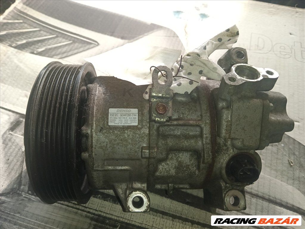 Toyota Avensis T27 Klíma klíma kompresszor  denso5se12cge44 72801744 1. kép
