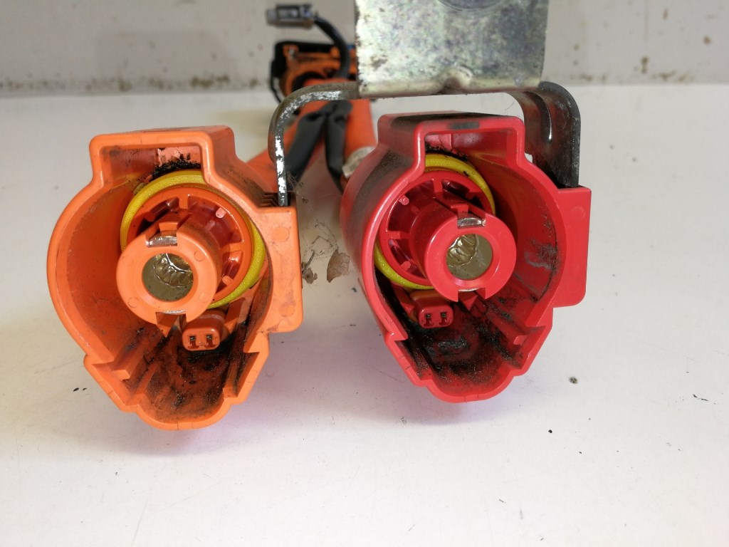 Nissan Leaf (ZE0) akkumulátor nagyfeszültség kábel 297A63NA0D 2. kép