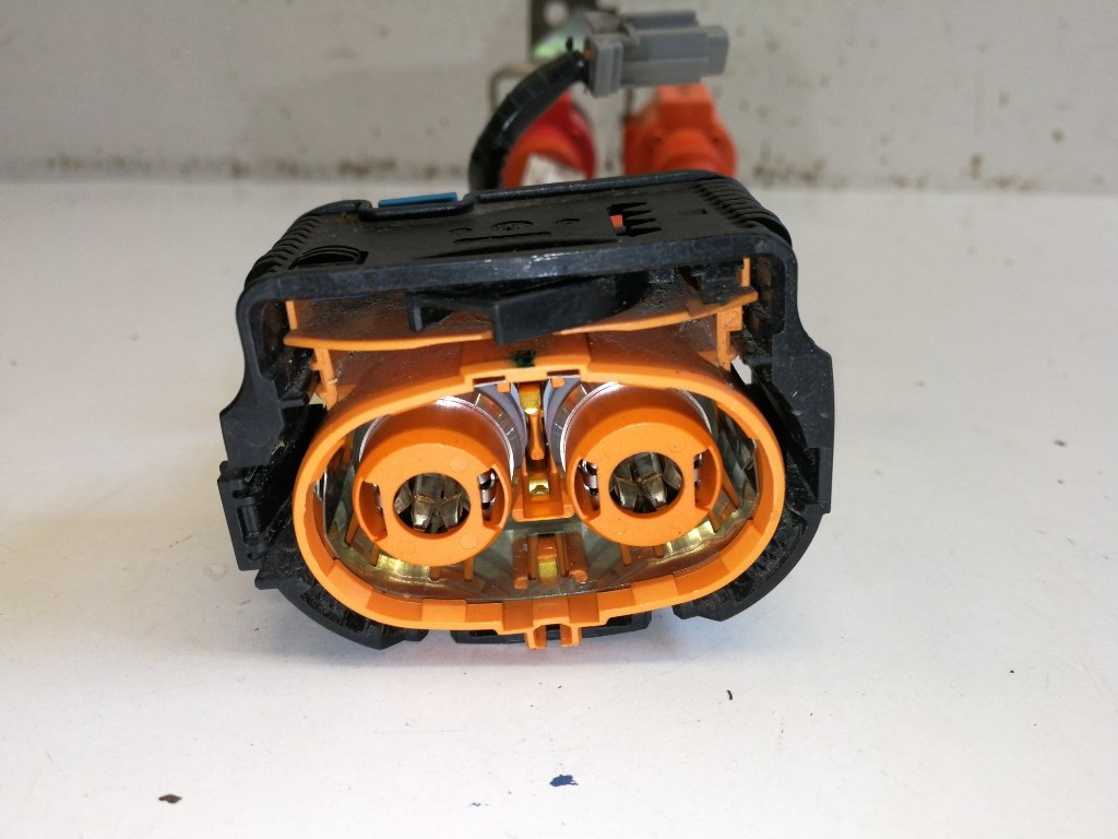 Nissan Leaf (ZE0) akkumulátor nagyfeszültség kábel 297A63NA0D 3. kép