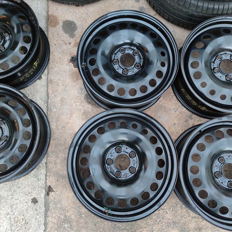 5x112 17 Gyári Merci,Bmw,Audi lemezfelni 60000ft a 4db/115/ 1. kép