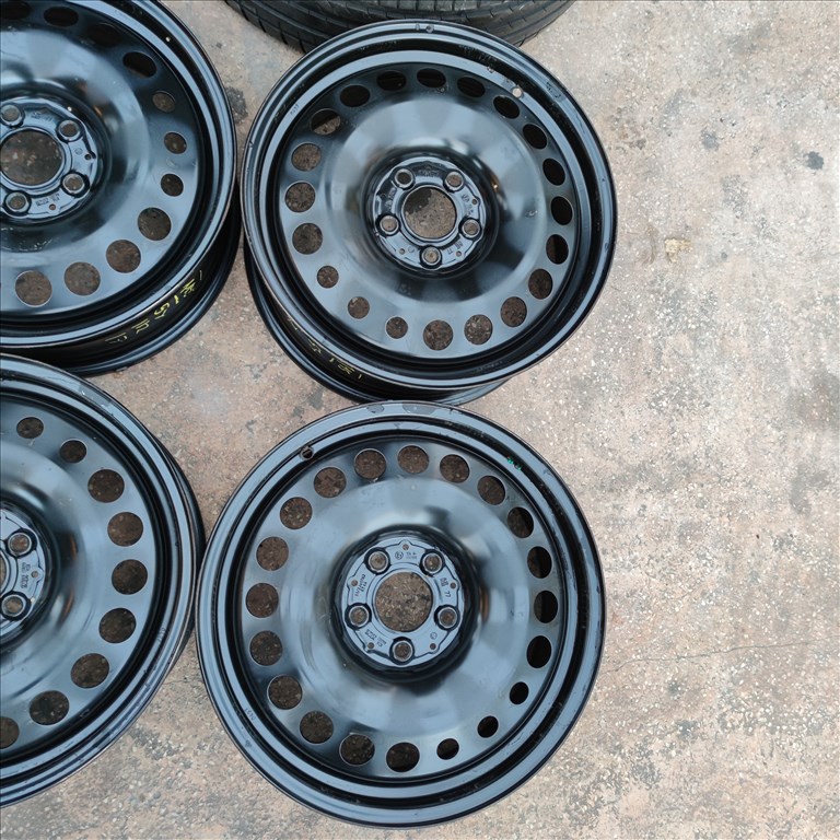 5x112 17 Gyári Merci,Bmw,Audi lemezfelni 60000ft a 4db/115/ 2. kép