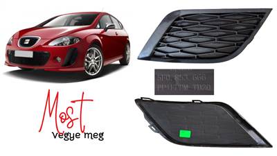 Seat León II (Mk2)  jobb első ködlámpa borítás  5f0853666rh