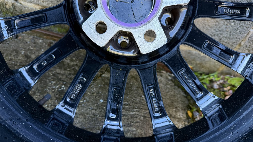 R19 5x112 lyukosztású 19" újszerű MSW OZ kétszéles alufelni 275/35 és 245/40 Michelin téli gumival 10. kép