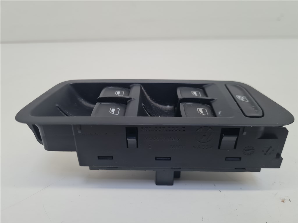 Volkswagen Golf VII bal első ablakemelő kapcsoló (24970) 5g1867255c 5g0959857b 2. kép