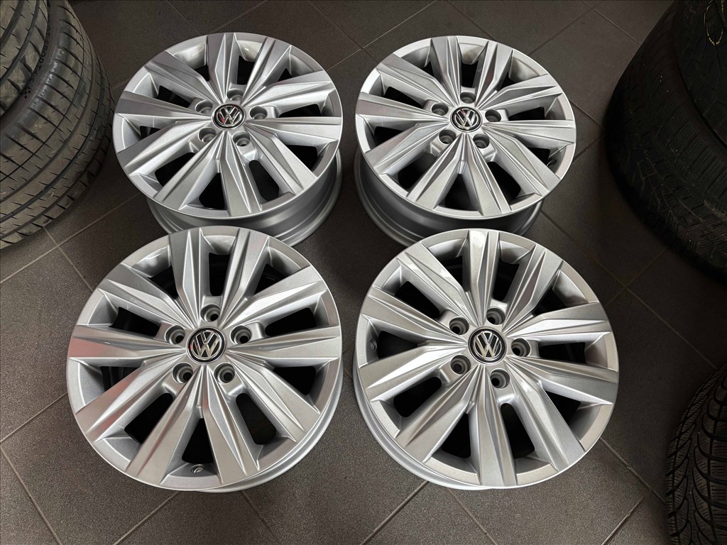 VW Crafter 17" 5x120 gyári alufelni eladó 17 coll 6. kép