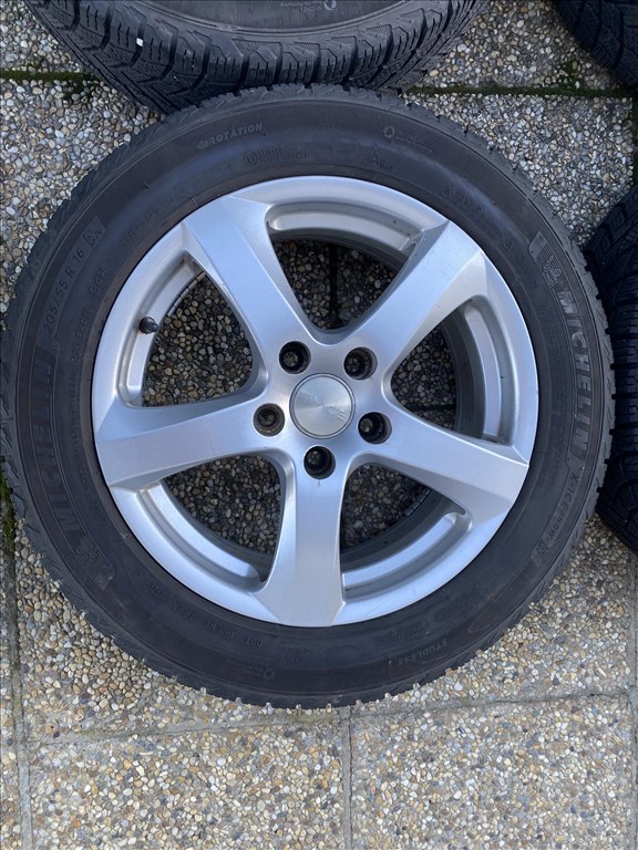  5x112 - 16" , 205/55/16 Michelin téli gumi - vw golfok, caddy, leon, octavia, superb stb stb 2. kép