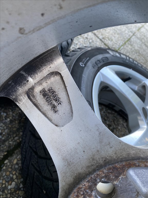  5x112 - 16" , 205/55/16 Michelin téli gumi - vw golfok, caddy, leon, octavia, superb stb stb 9. kép