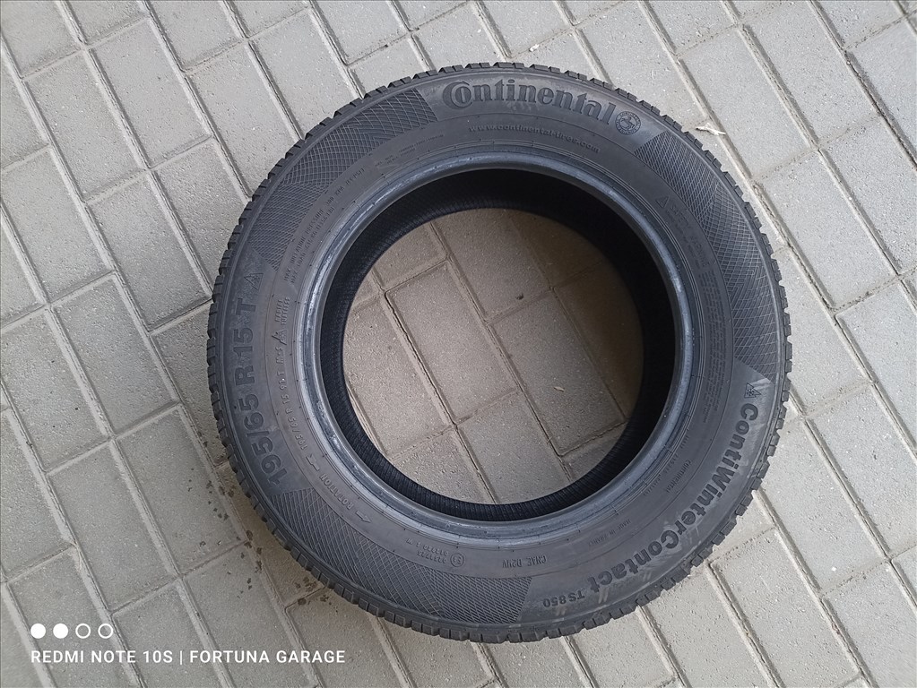 195/65 R15" Continental használt téli gumik 3. kép