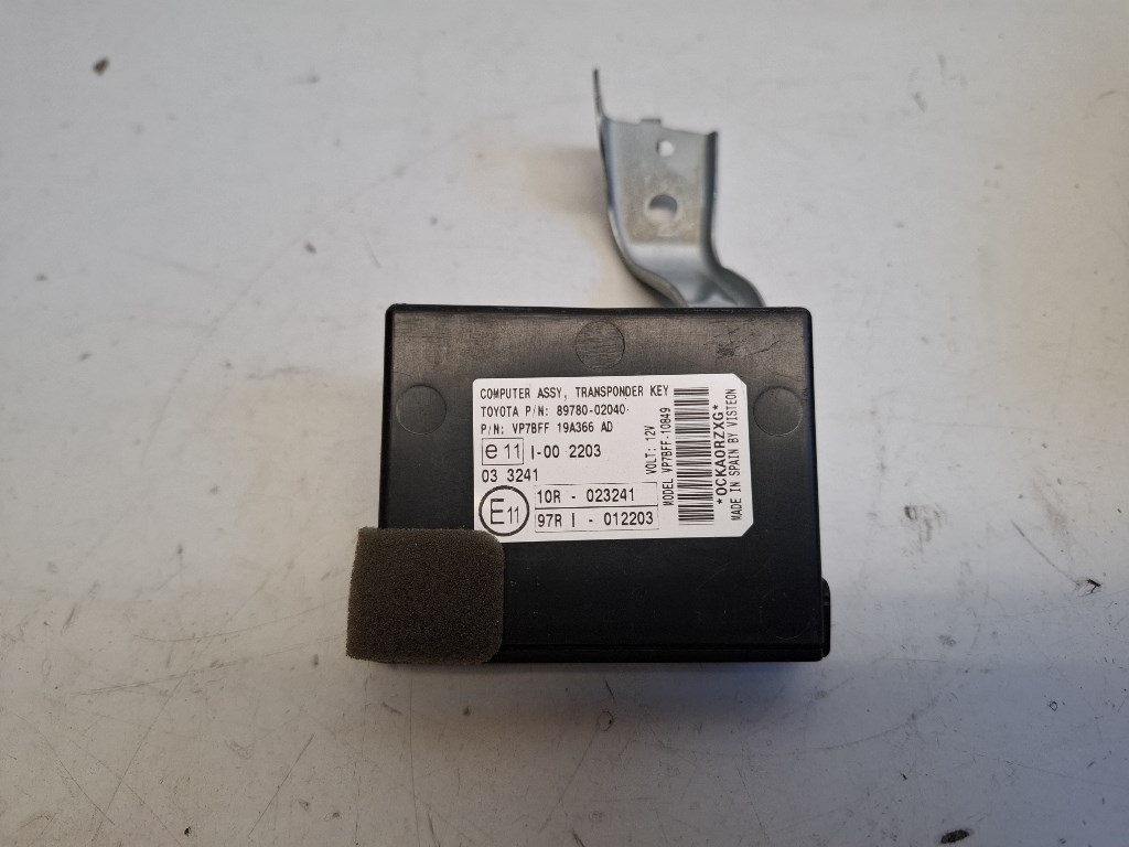 Toyota Auris (E150) motorvezérlõ 8966102E90 0261201209 3. kép