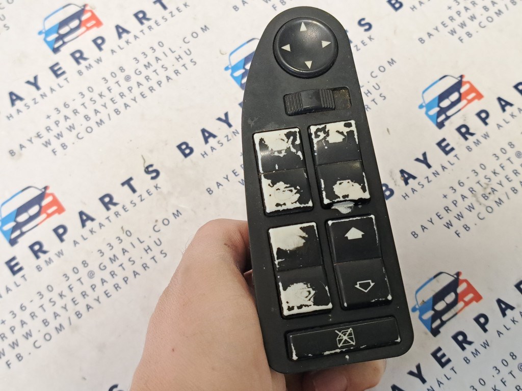 BMW E39 ablakemelõ kapcsoló tükörállító - hibás 2. kép