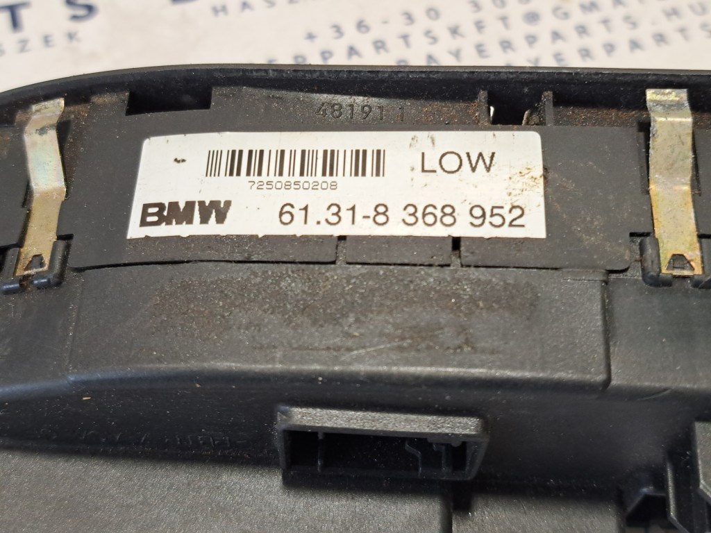 BMW E39 ablakemelõ kapcsoló tükörállító - hibás 5. kép