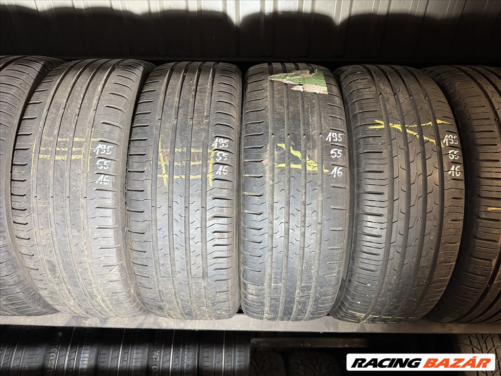 195/55 R16 Continental EcoContact 5 87H | 6mm l 4db l DOT0513 1. kép