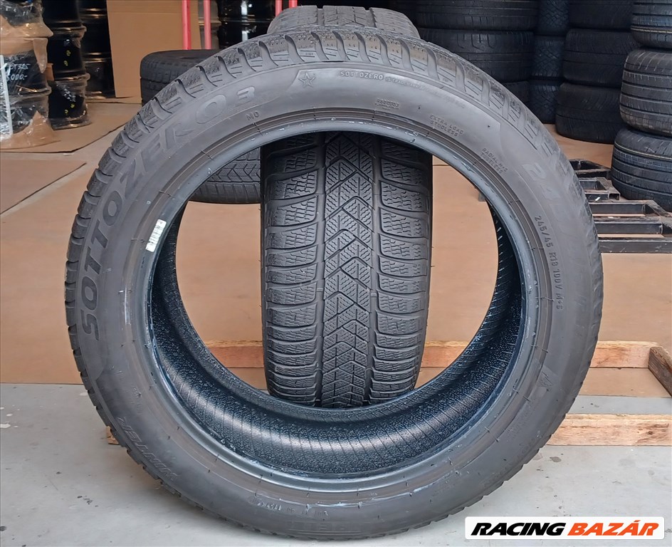  Pirelli Sottozero3 Winter MO 245/45 R18 téli gumik 2db 4. kép