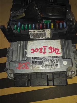 Peugeot 308 1.6 HDI ECU BSI Szett 966405908001