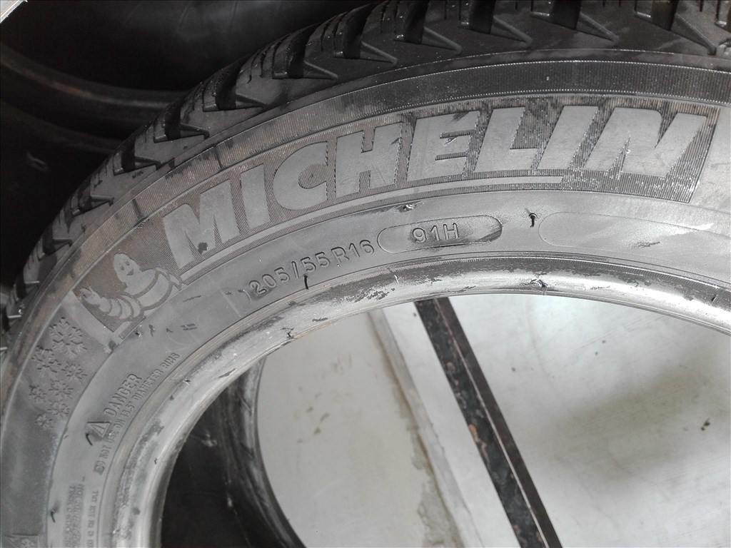 205/55R16 Michelin téli gumi garnitúra 205/55 r16 8. kép