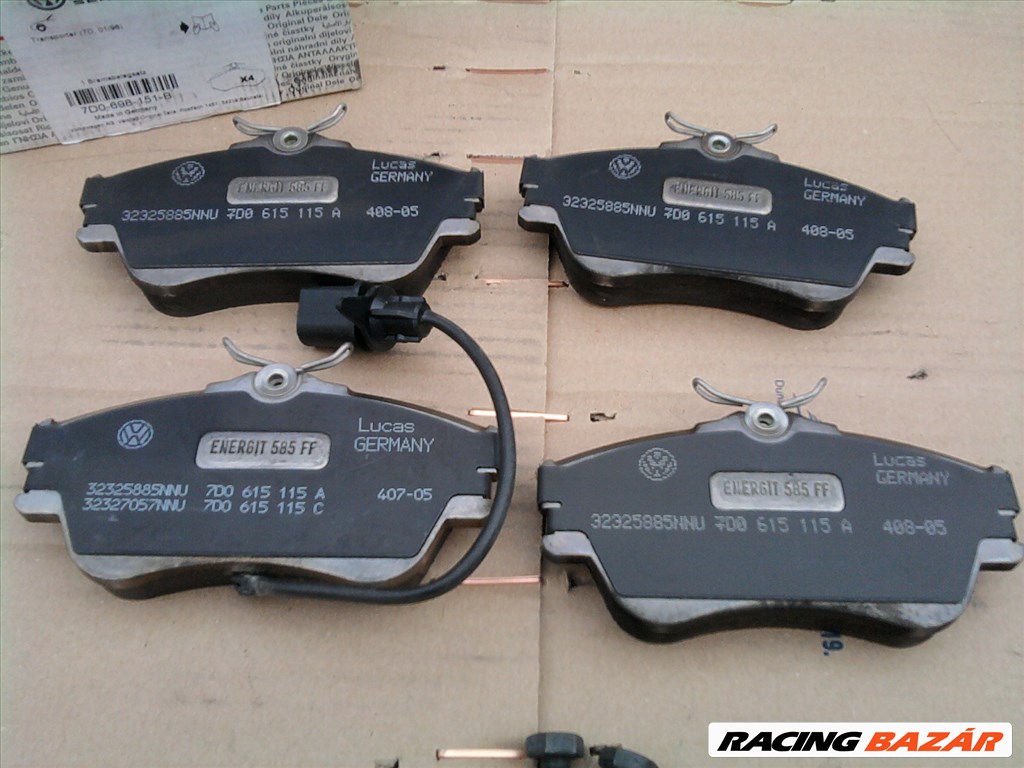 Volkswagen T4 / Caravellen , Multivan fékbetét 1. kép