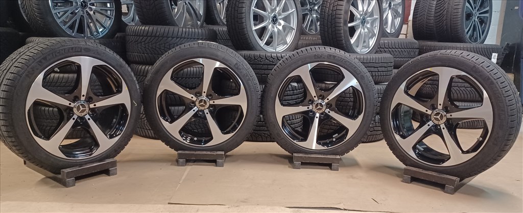 Mercedes W205 5x112 7,5-8,5x18 225/45 - 245/40 R18 téli gumikkal 4db 6. kép