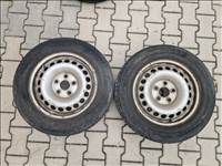 5x120 16" lemezfelni pár Hankook teherautó gumival (26134)