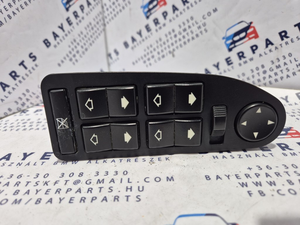 BMW E39 ablakemelõ kapcsoló tükörállító - szépséghibás 1. kép