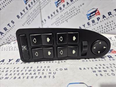 BMW E39 ablakemelő kapcsoló tükörállító - szépséghibás