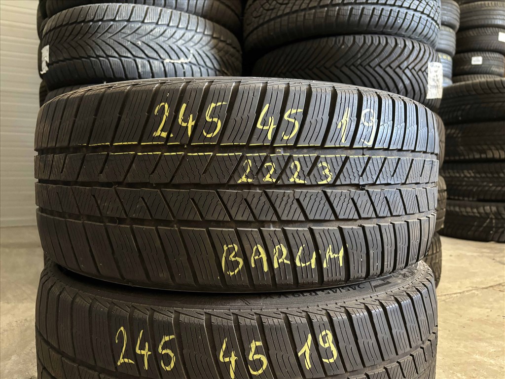 245/45 r19 Barum 2023 téligumi 2db eladó 245/45r19 1. kép