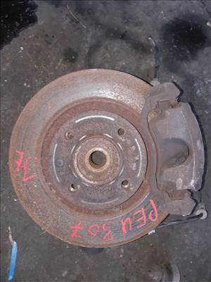 Peugeot 307 Jobb Első Csonkállvány Kerékaggyal + Féknyereg + ABS Jeladó