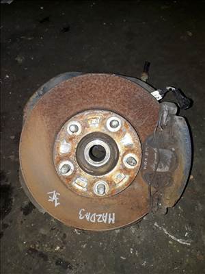 Mazda 3 -09 Jobb Első Csonkállvány Kerékaggyal + Féknyereg + ABS Jeladó