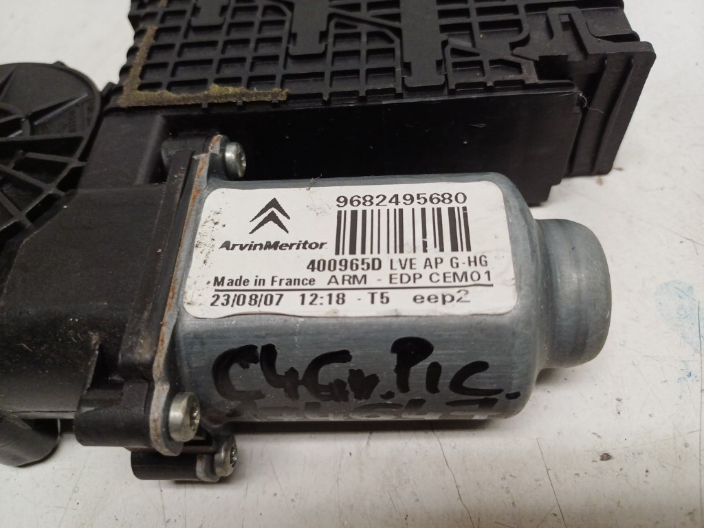 Citroen C4 grand picasso bal elsõ ablakemelõ motor 9682495680 3. kép