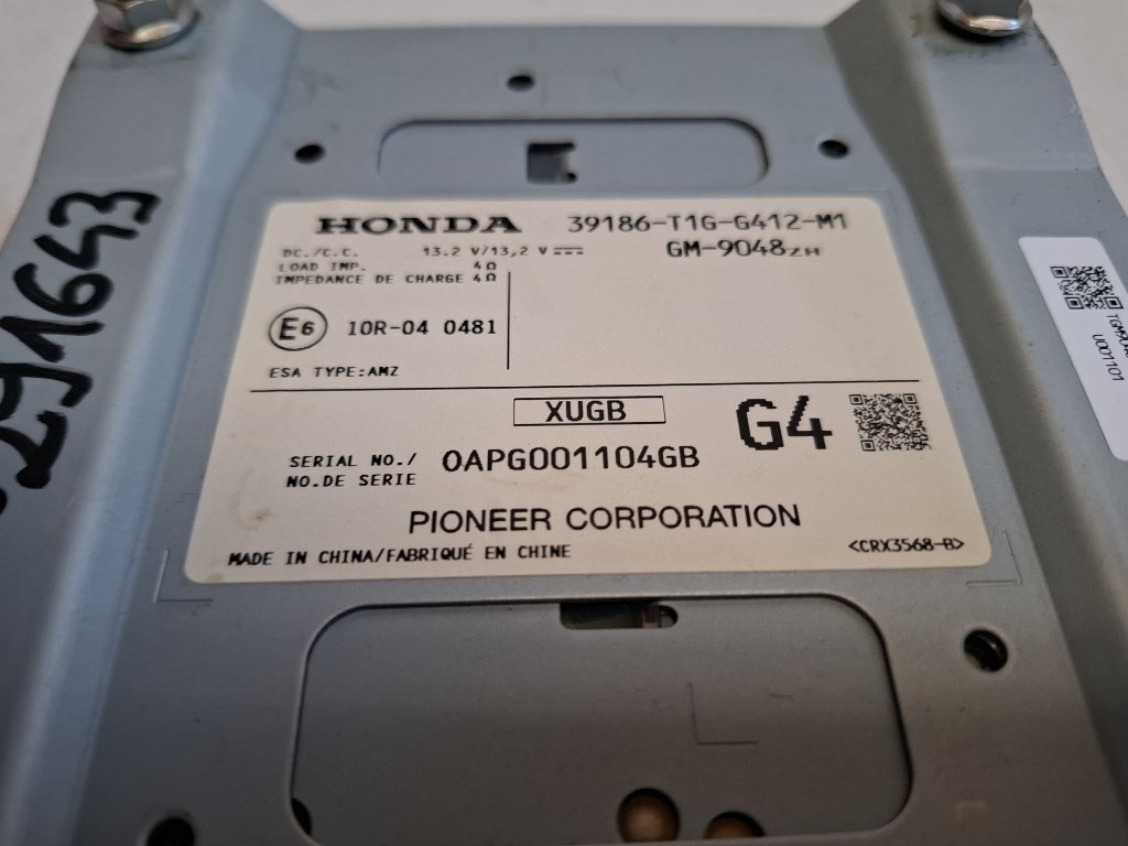 Honda CR-V  erõsítõ 39186T1G 3. kép