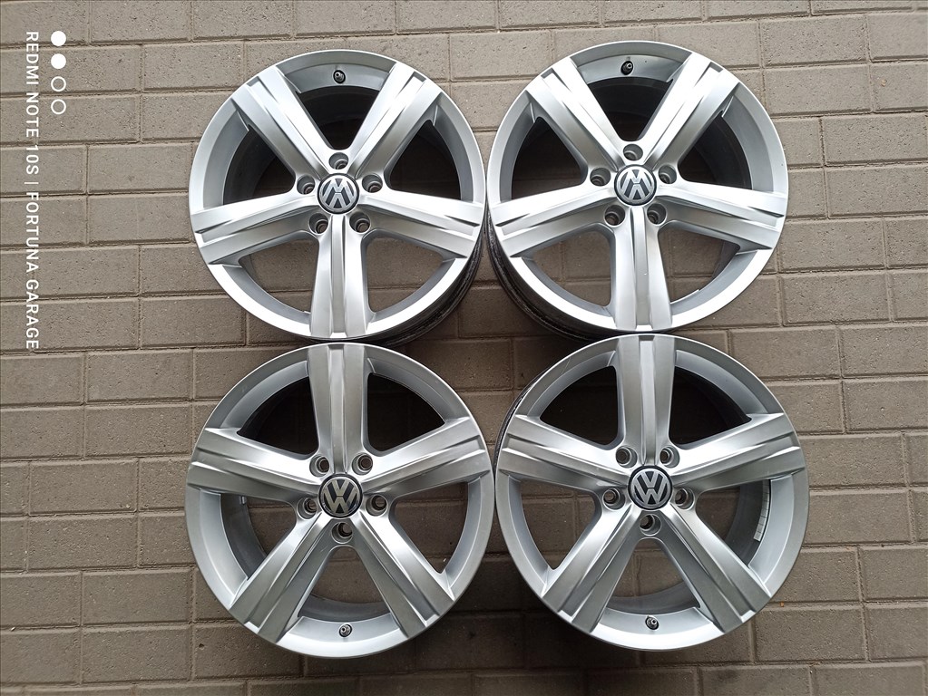 5x112 17" Volkswagen használt alufelni garnitúra 1. kép