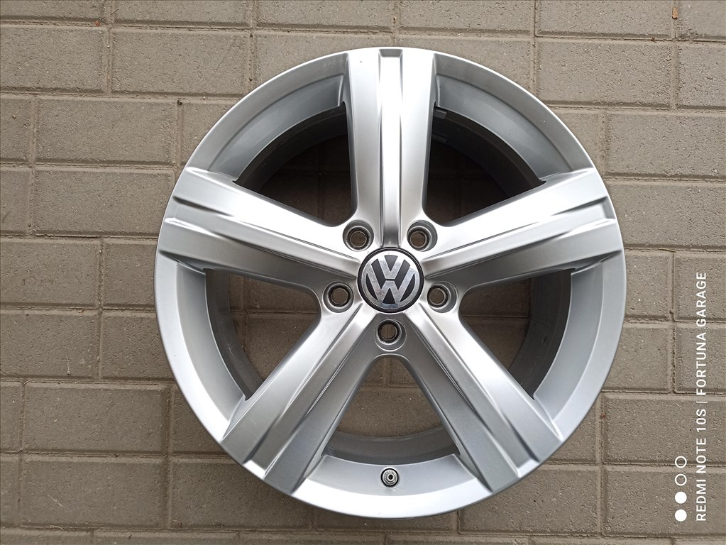 5x112 17" Volkswagen használt alufelni garnitúra 3. kép