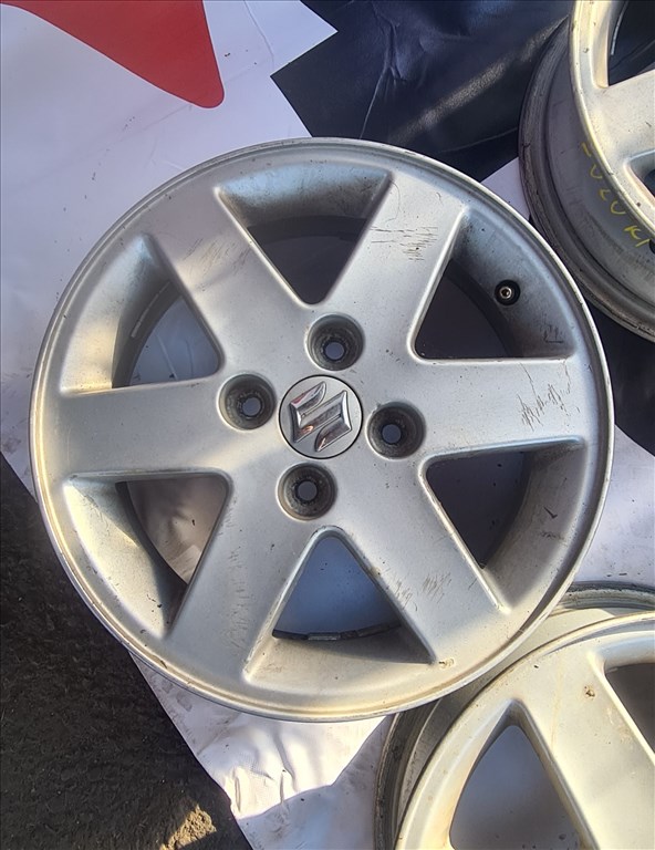  4x100 lyukosztású 5J 14" használt (gyári felni) alufelni 2. kép