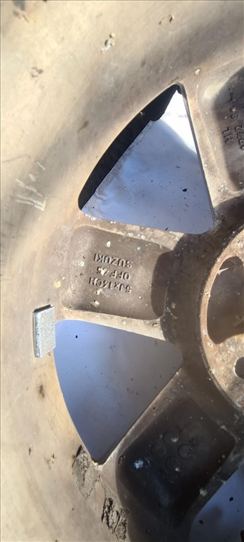  4x100 lyukosztású 5J 14" használt (gyári felni) alufelni 3. kép