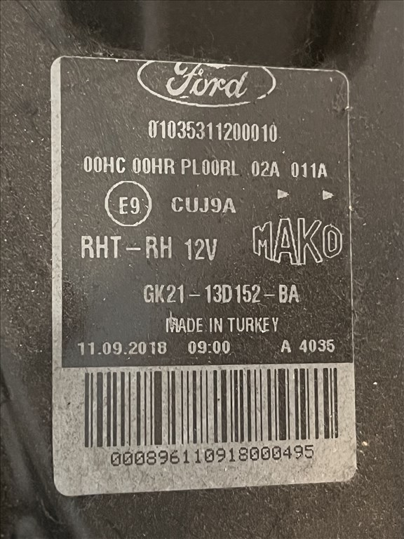 Ford Transit Custom Jobb első fényszóró gk2113d152ba 2. kép