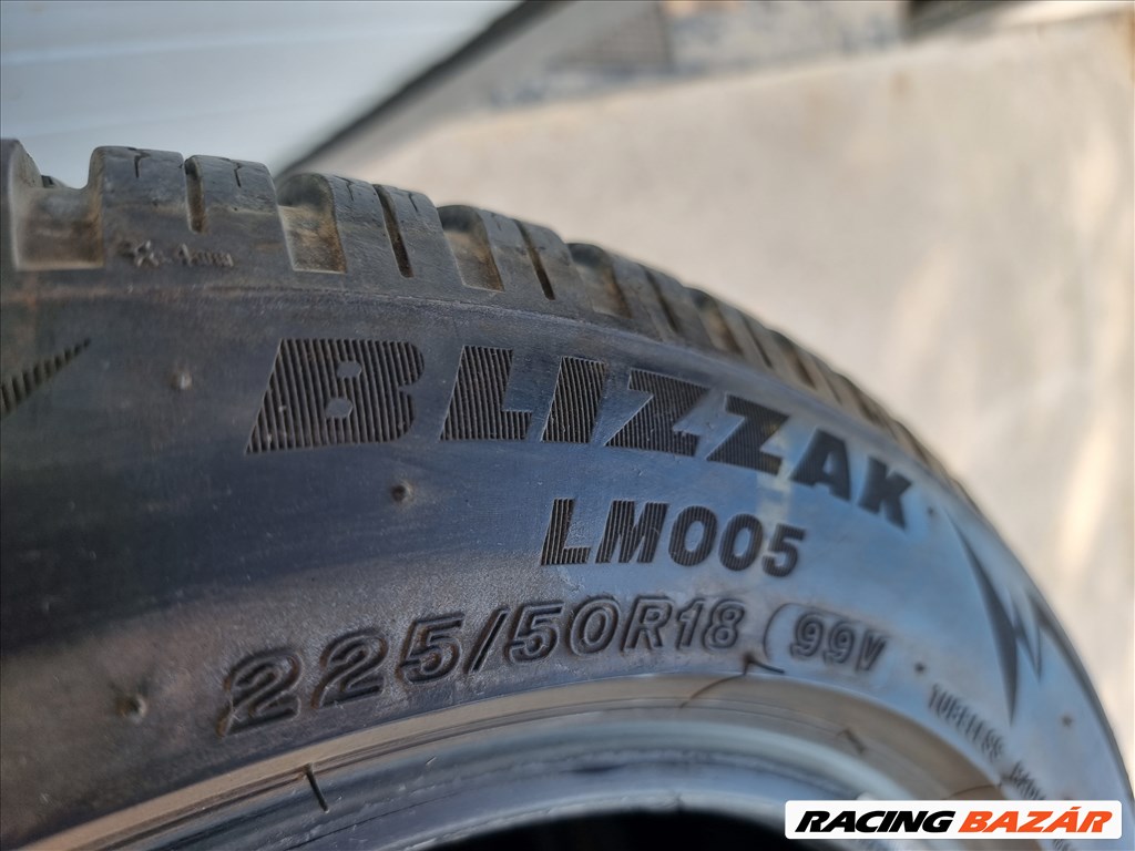 225/50R18 Bridgestone téli garnitúra jó állapotban eladó! 4. kép