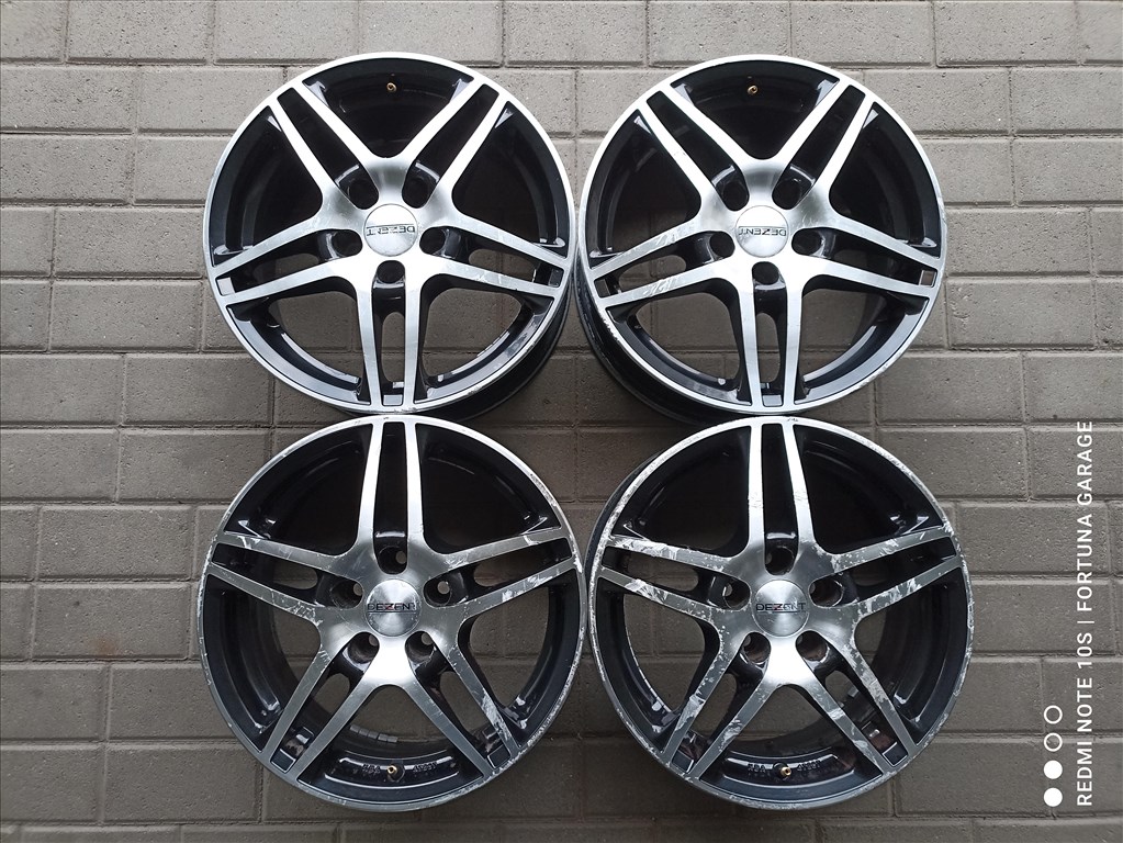 5x100 15" Dezent RB használt alufelni garnitúra 1. kép