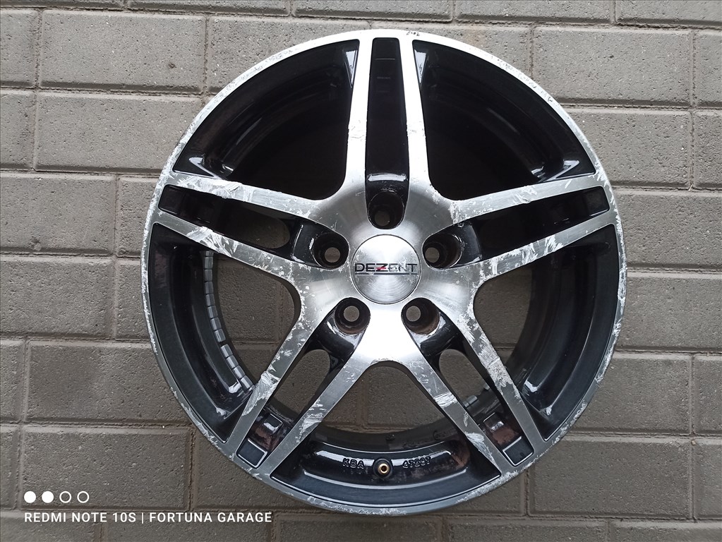5x100 15" Dezent RB használt alufelni garnitúra 4. kép