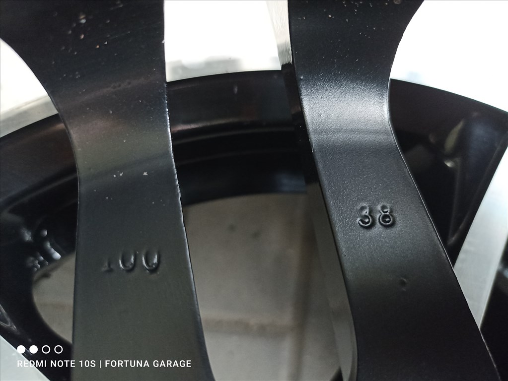 5x100 15" Dezent RB használt alufelni garnitúra 7. kép