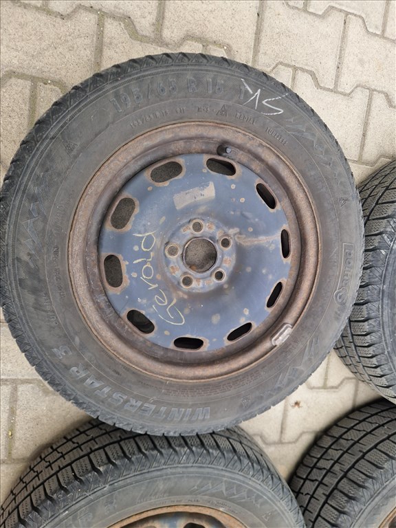  Golf 4, Bora 5x100 15" lemezfelni, 195/55 Points téli gumi (26188) 2. kép