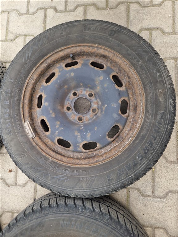  Golf 4, Bora 5x100 15" lemezfelni, 195/55 Points téli gumi (26188) 4. kép