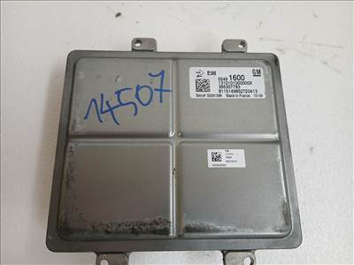 Opel Astra J B16dtl Motorvezérlő 55491600