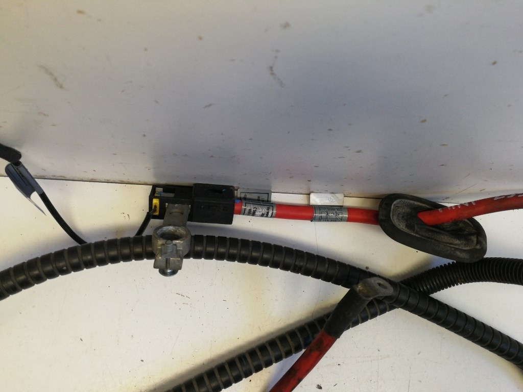 Mini cooper (R50/R53) pozitívkábel 6908760 2. kép