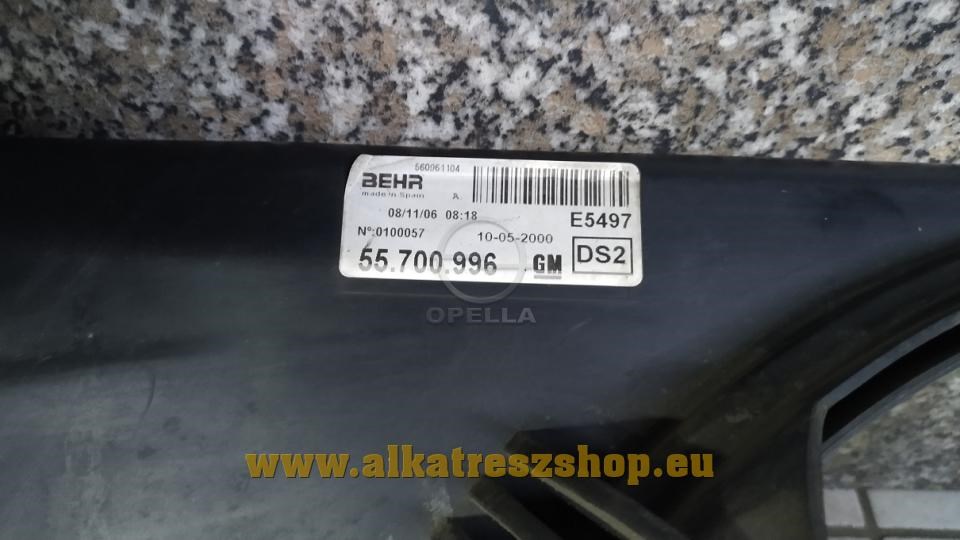 OPEL Corsa D Hűtőventillátor 55700996 Z10XEP 2. kép